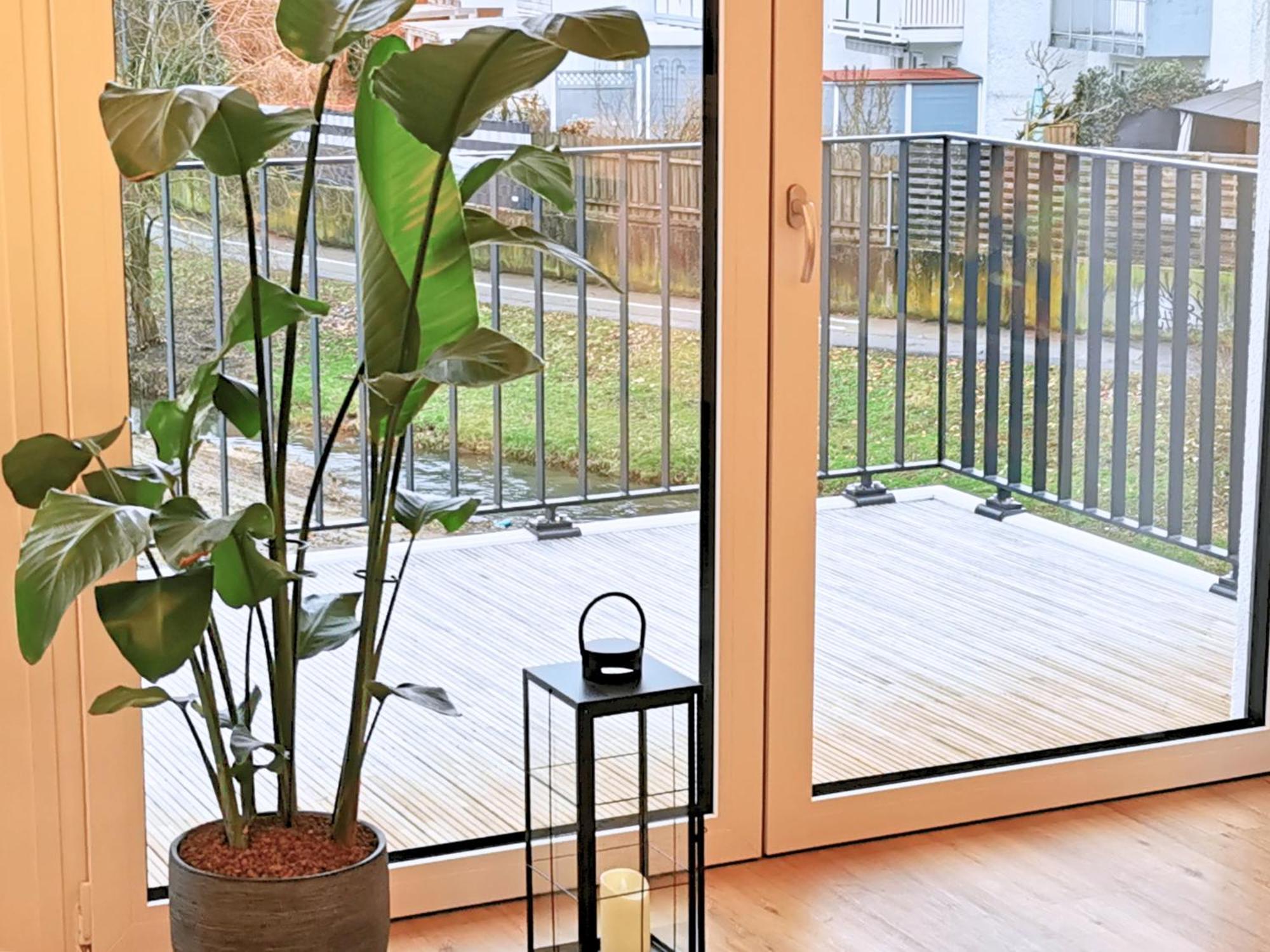 Ferienwohnung Fynbos Penthouse Deluxe, Balkon, Parkplatz Straubing Exterior foto