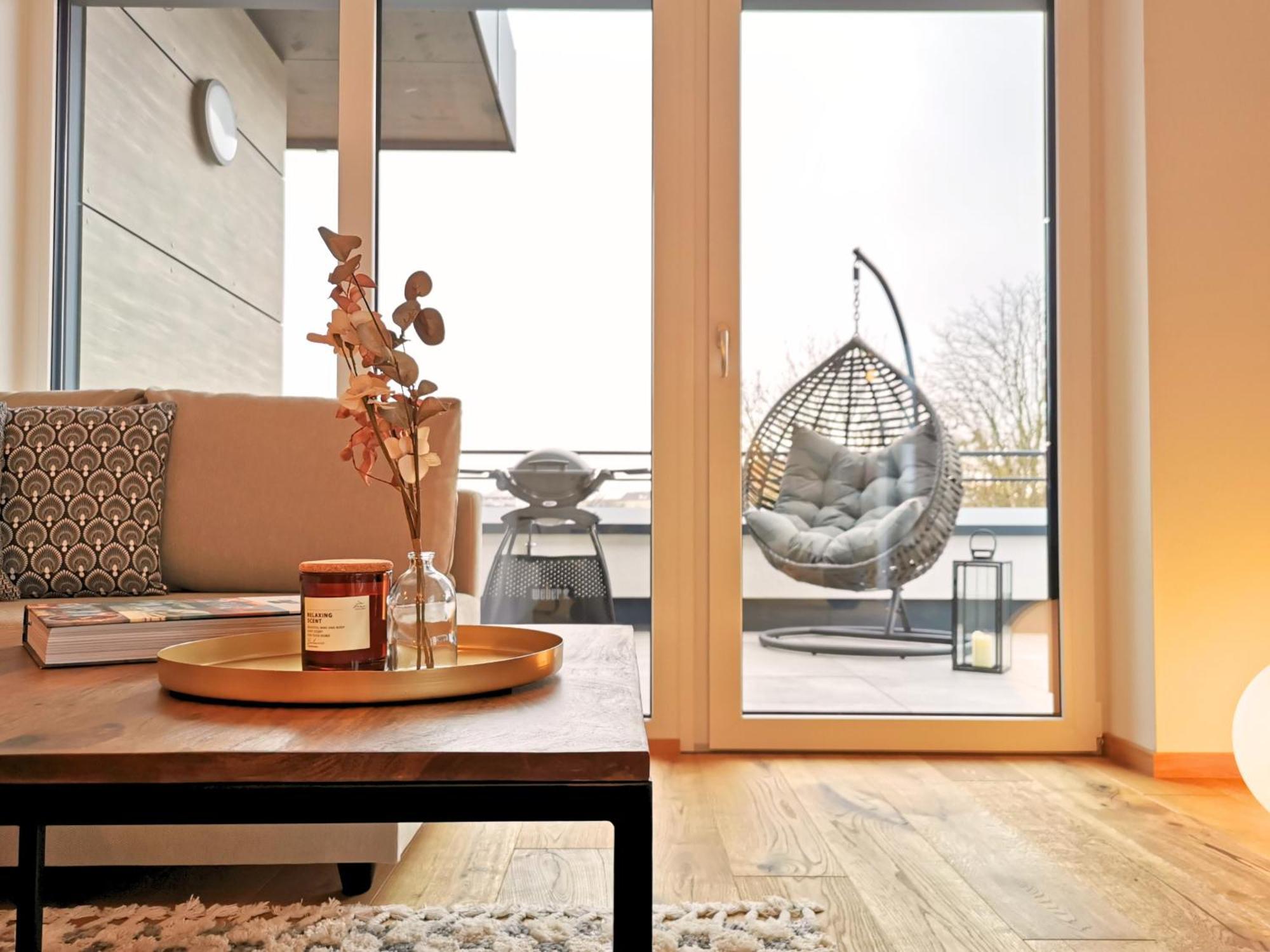 Ferienwohnung Fynbos Penthouse Deluxe, Balkon, Parkplatz Straubing Exterior foto