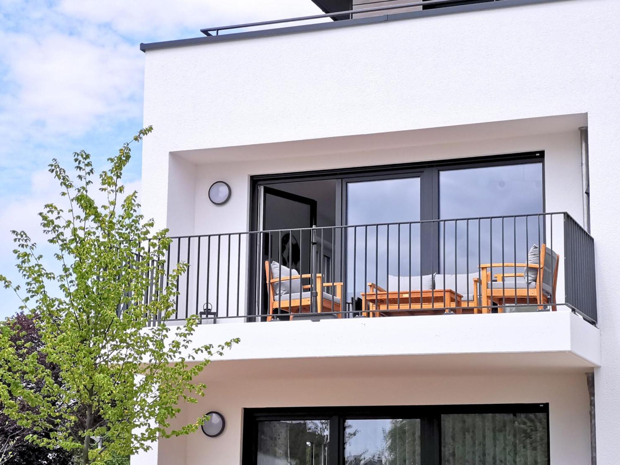 Ferienwohnung Fynbos Penthouse Deluxe, Balkon, Parkplatz Straubing Exterior foto